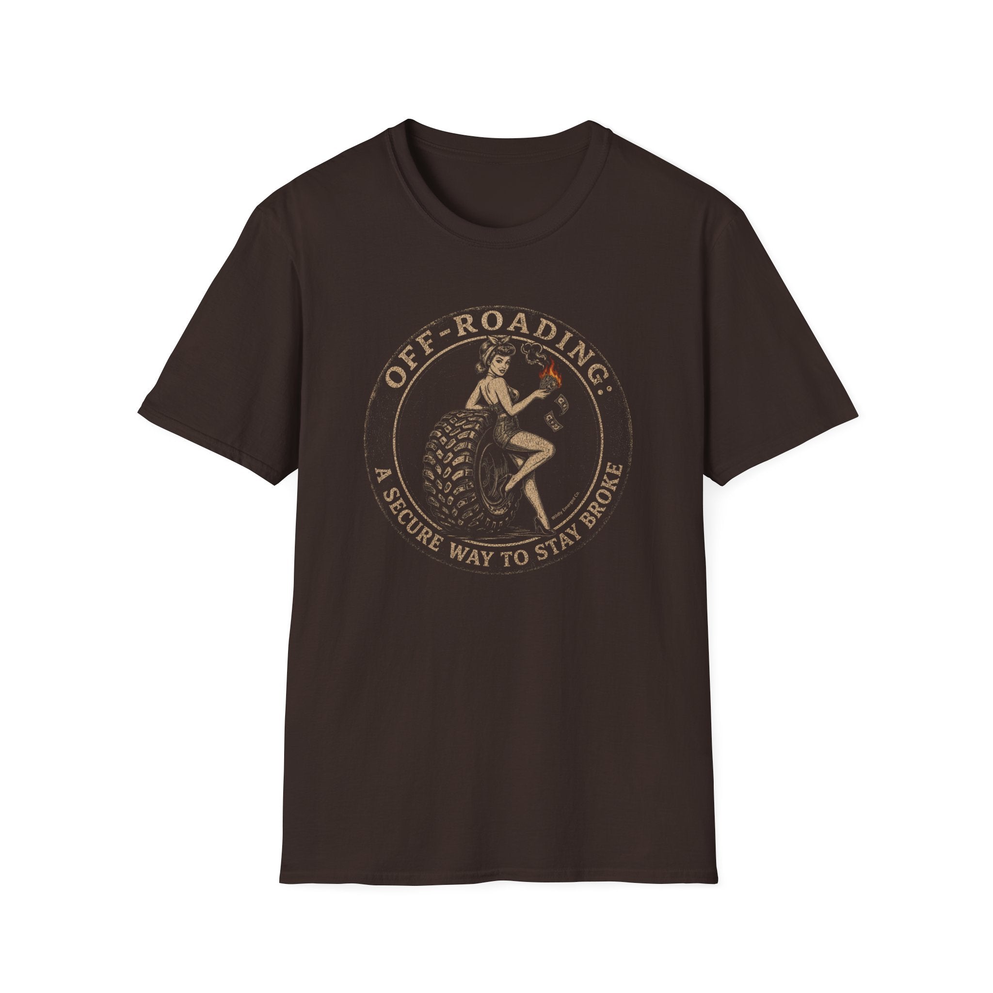 Off-Roading Vintage Graphic — 'Off-Roading A Better Way To Stay Broke"