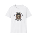 'The Trail Is Calling, Must Go' Vintage Mountain Helmet Tee