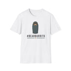 Bear Burrito T-Shirt — Cute Sleeping Bear Swaddle Graphic Tee