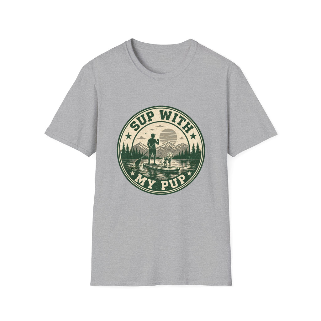 "Sup With My Pup" Outdoor Dog Lover Tee