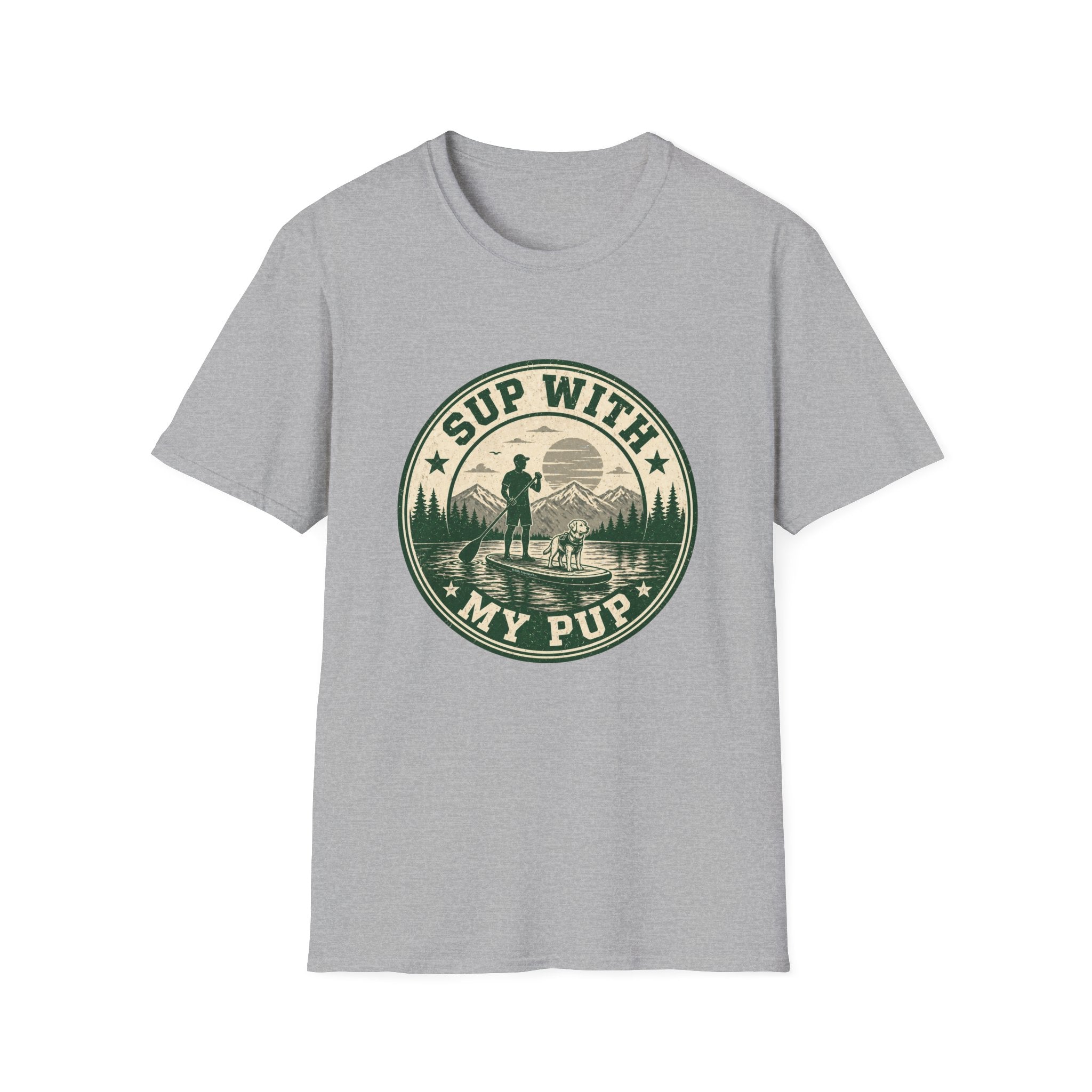 "Sup With My Pup" Outdoor Dog Lover Tee