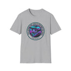 Adventure Helmet— "The Adventure Awaits Beyond the Road" Motorcycle Tee