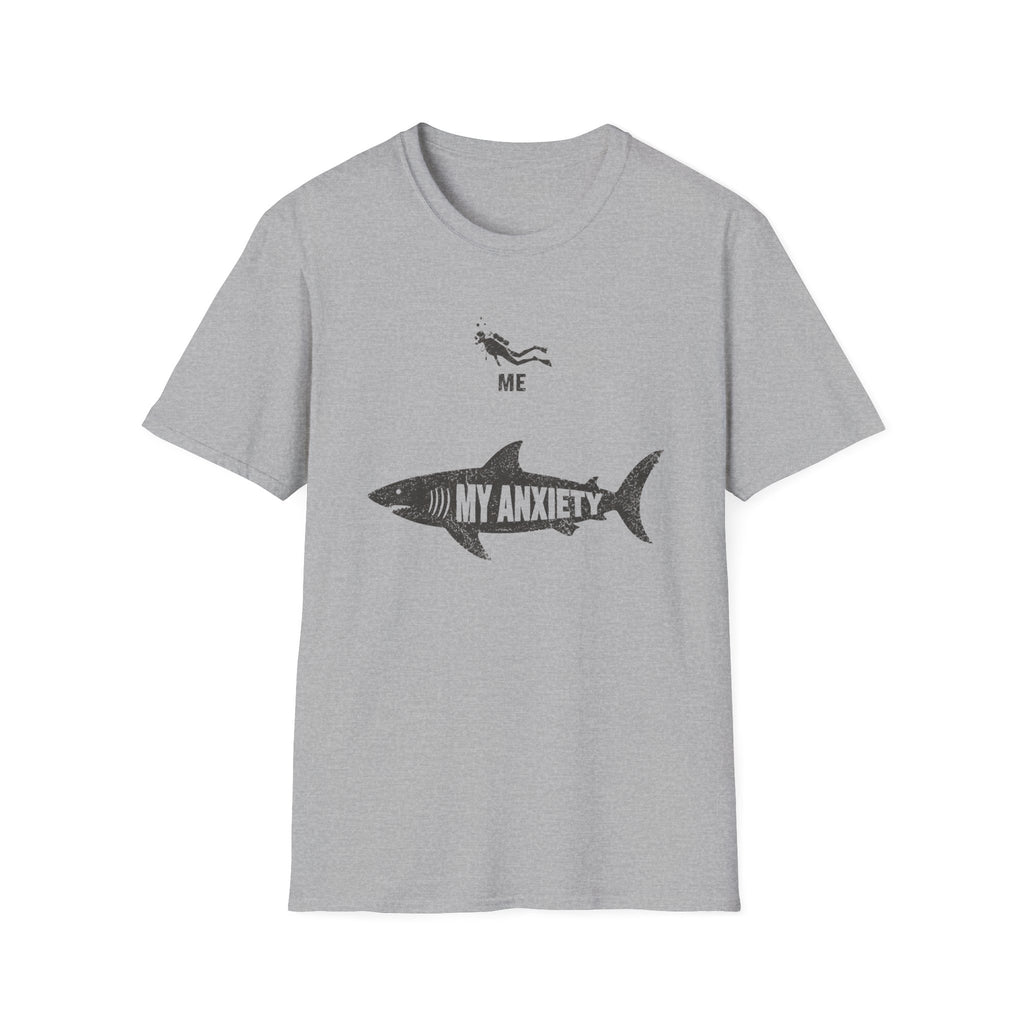 'Me' Diver vs. My Anxiety Shark T-Shirt