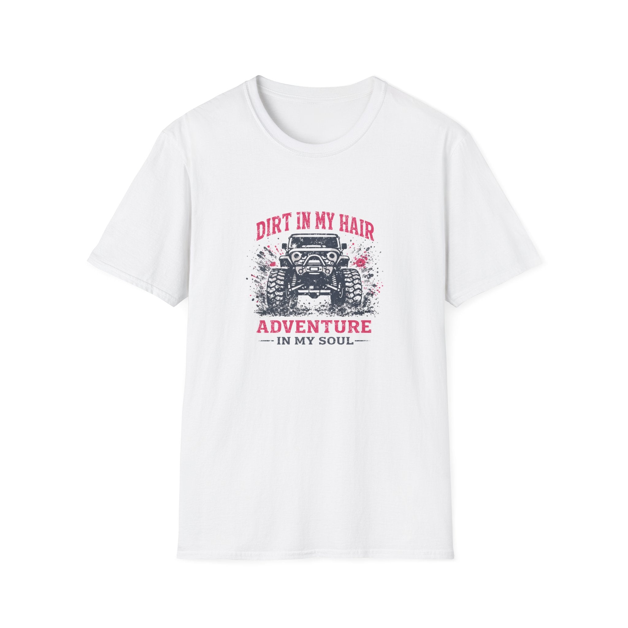 Dirt In My Hair Adventure — Off-Road Jeep Graphic Tee