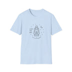 Lantern Graphic — “Light The Way” Minimal Tee