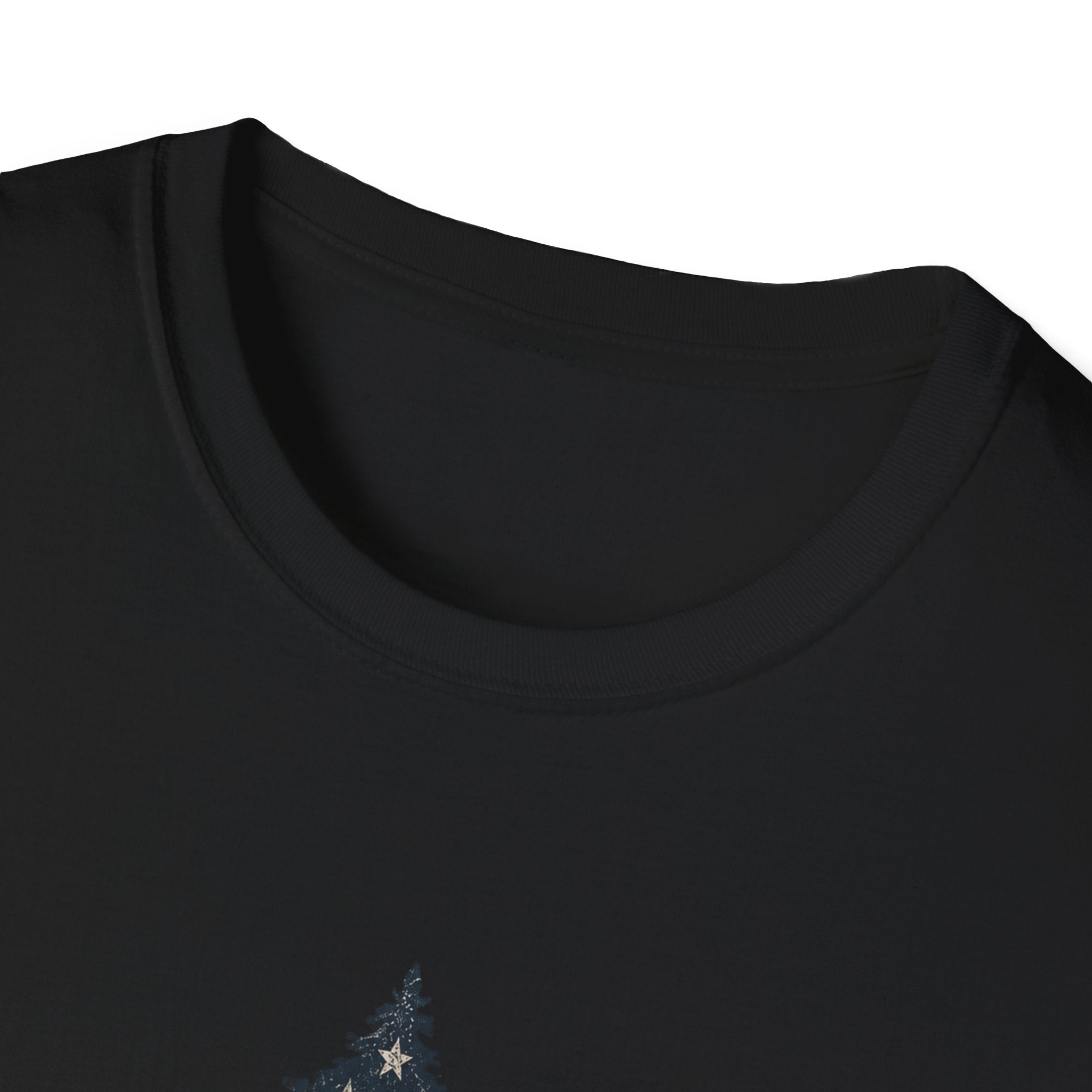 American Flag Pine Tree — "National Adventure" Patriotic Graphic Tee