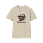 Motocross Helmet — 'Dirt Therapy' Off-Road Riding Tee