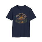 'Take the Scenic Route' Mountain & Sun Graphic T‑Shirt