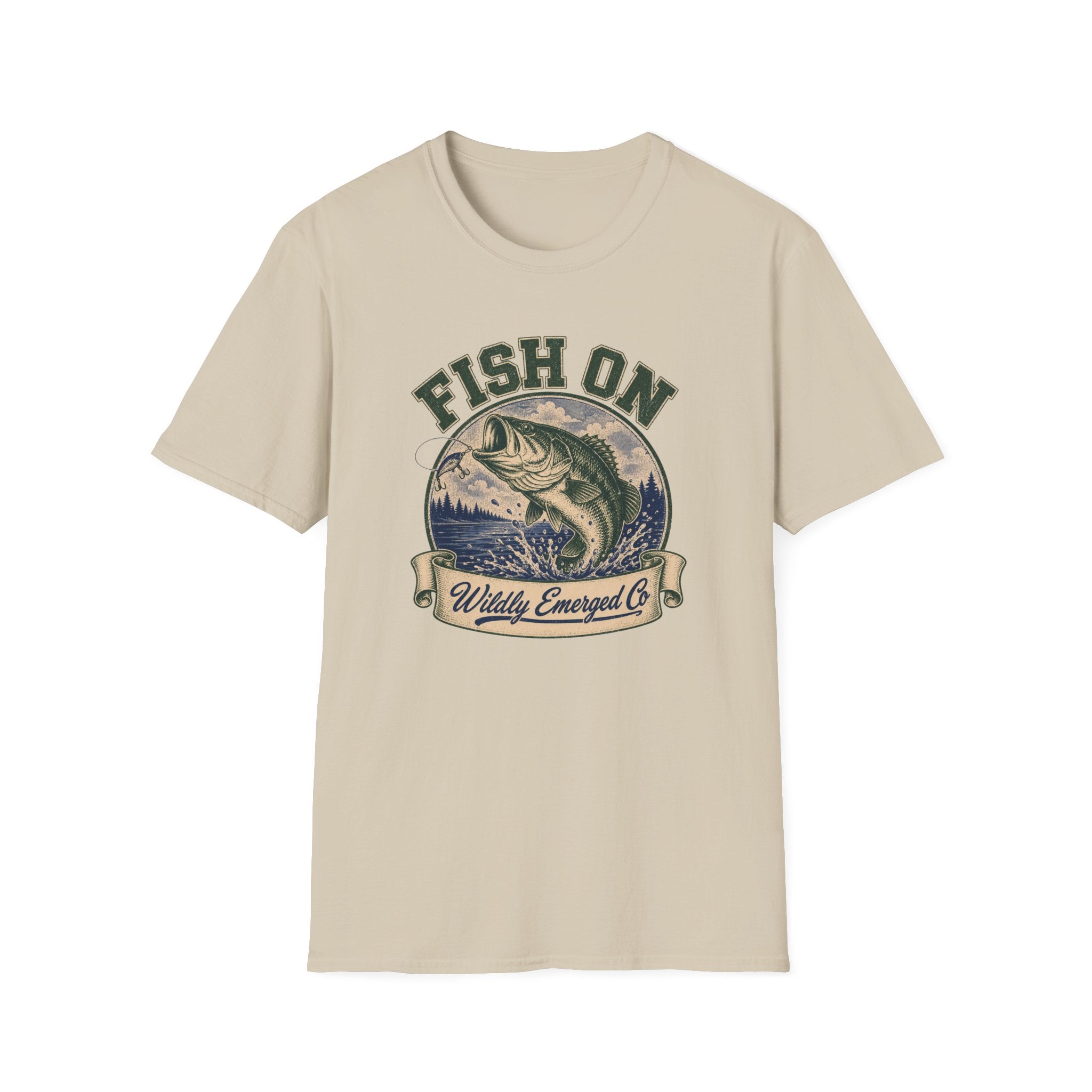 Fish On — Vintage Bass Fishing Tee