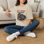 Off-Road Therapy — "Pavement Ends Here" ATV/UTV Graphic Tee