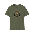 Wildly Emerged Co. Vintage Adventure T-Shirt — Outdoor Forest Logo Tee